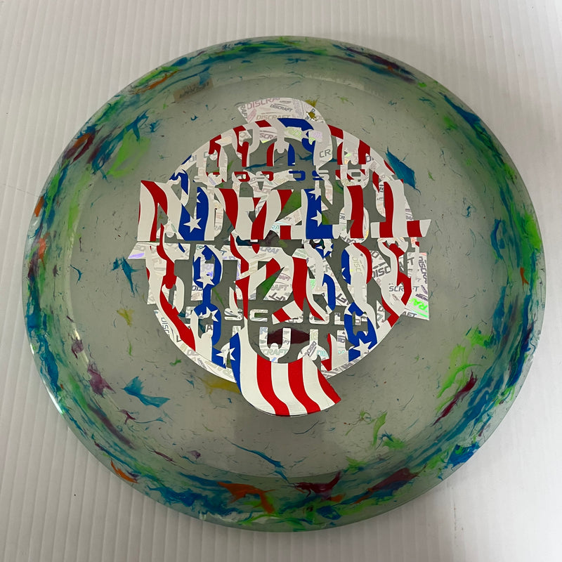 Discraft 2024 Titan Disc Golf Tour Series Jawbreaker Z FLX Undertaker 9/5/-1/2 Misprint Stamps