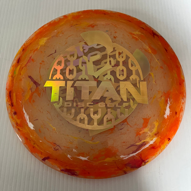 Discraft 2024 Titan Disc Golf Tour Series Jawbreaker Z FLX Undertaker 9/5/-1/2 Misprint Stamps