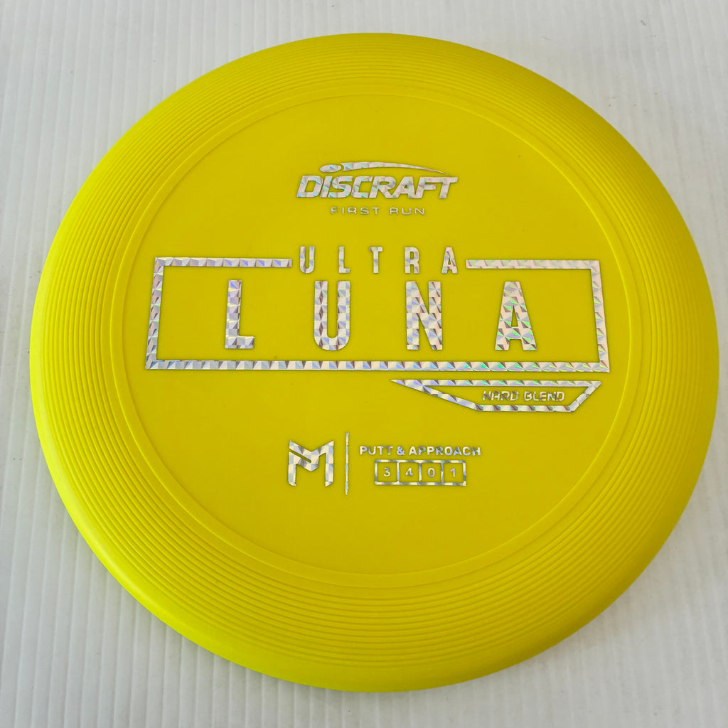 Discraft First Run Putter Line Hard Ultra Luna 3/4/0/2