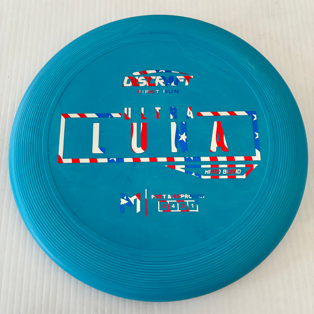 Discraft First Run Putter Line Hard Ultra Luna 3/4/0/2
