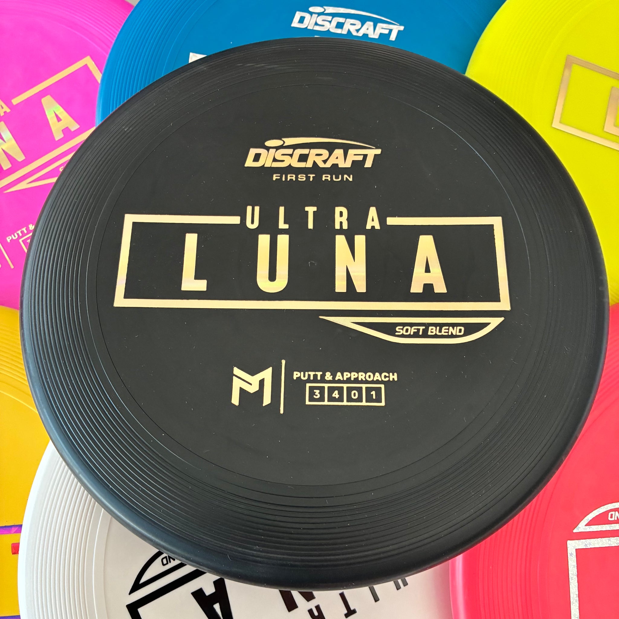 Discraft First Run Putter Line Soft Ultra Luna 3/4/0/2