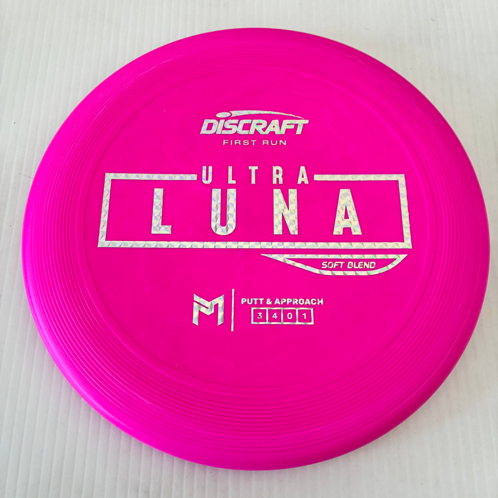 Discraft First Run Putter Line Soft Ultra Luna 3/4/0/2