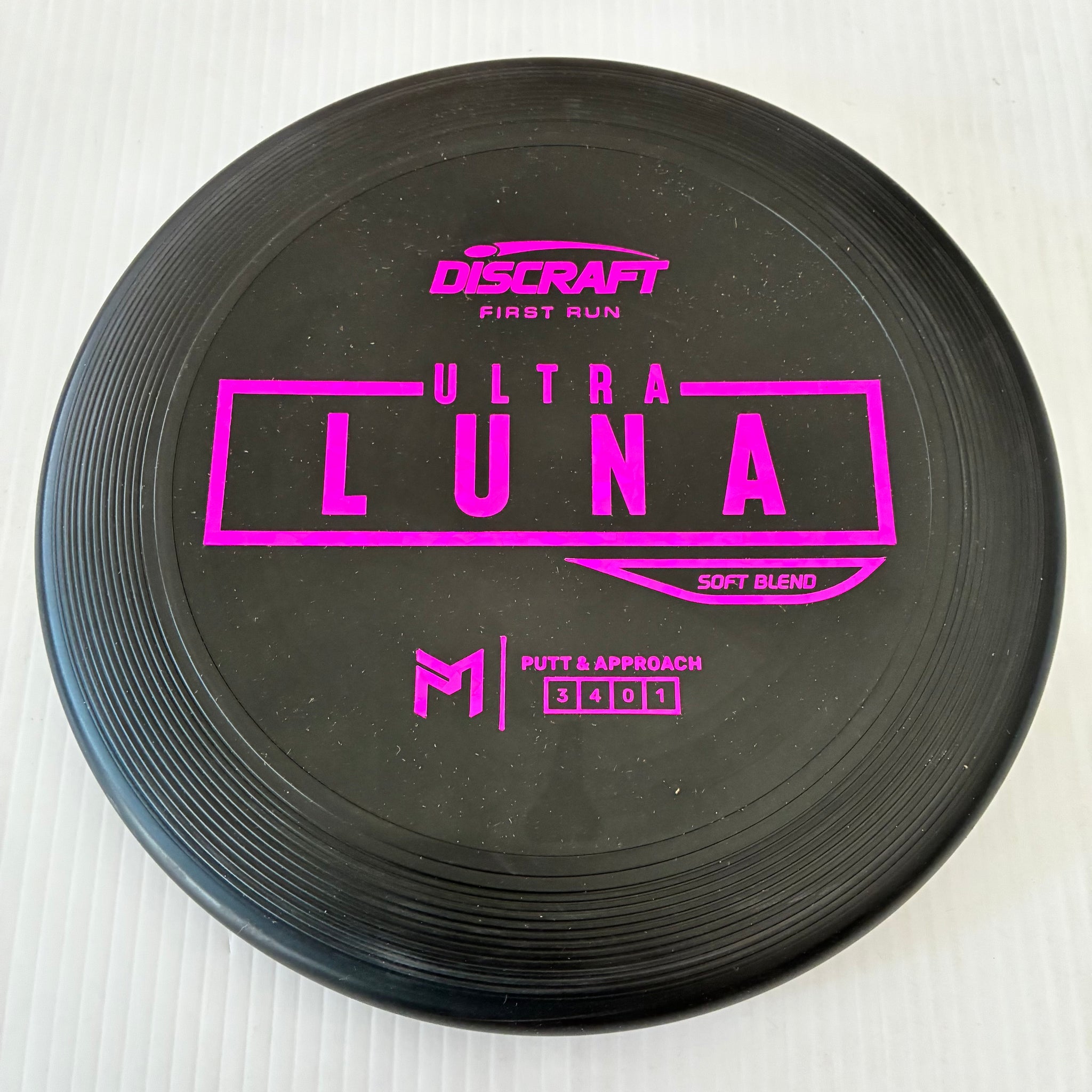 Discraft First Run Putter Line Soft Ultra Luna 3/4/0/2