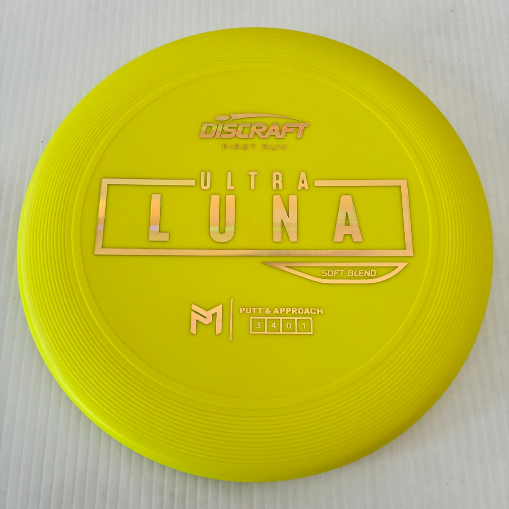 Discraft First Run Putter Line Soft Ultra Luna 3/4/0/2