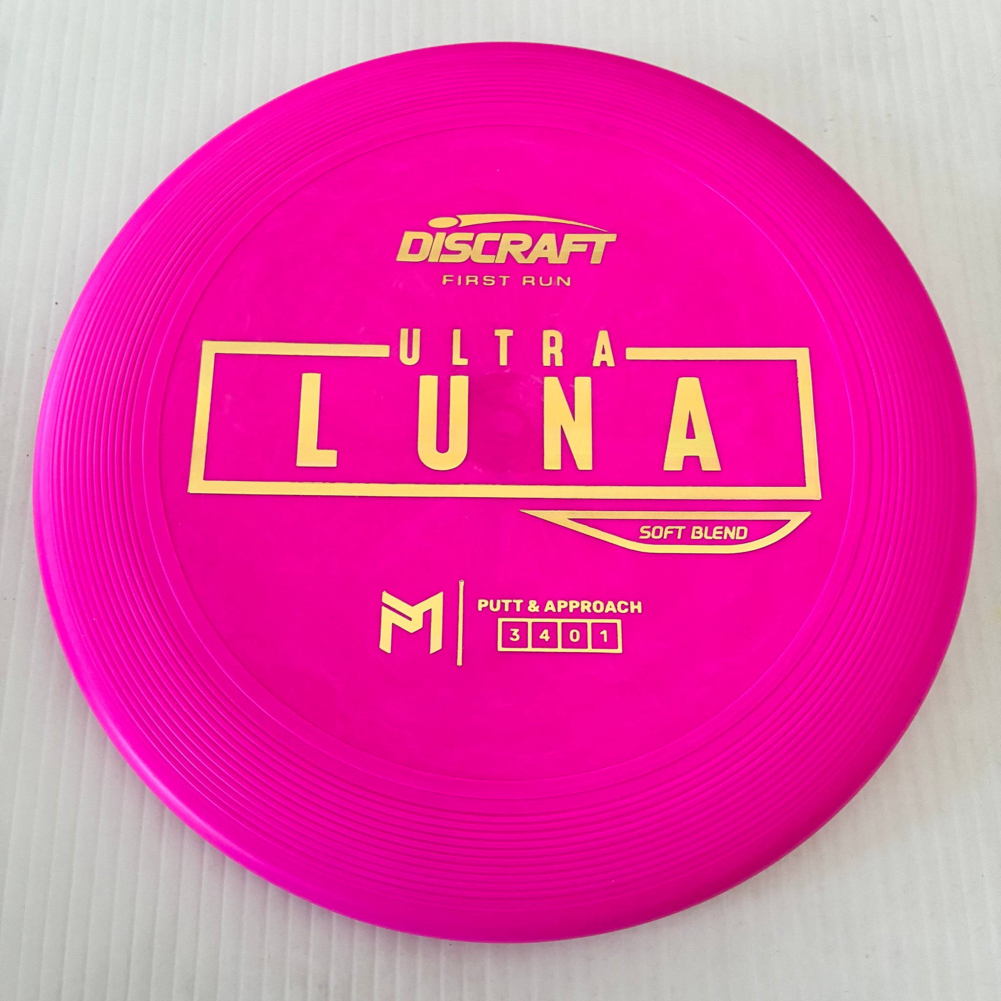 Discraft First Run Putter Line Soft Ultra Luna 3/4/0/2