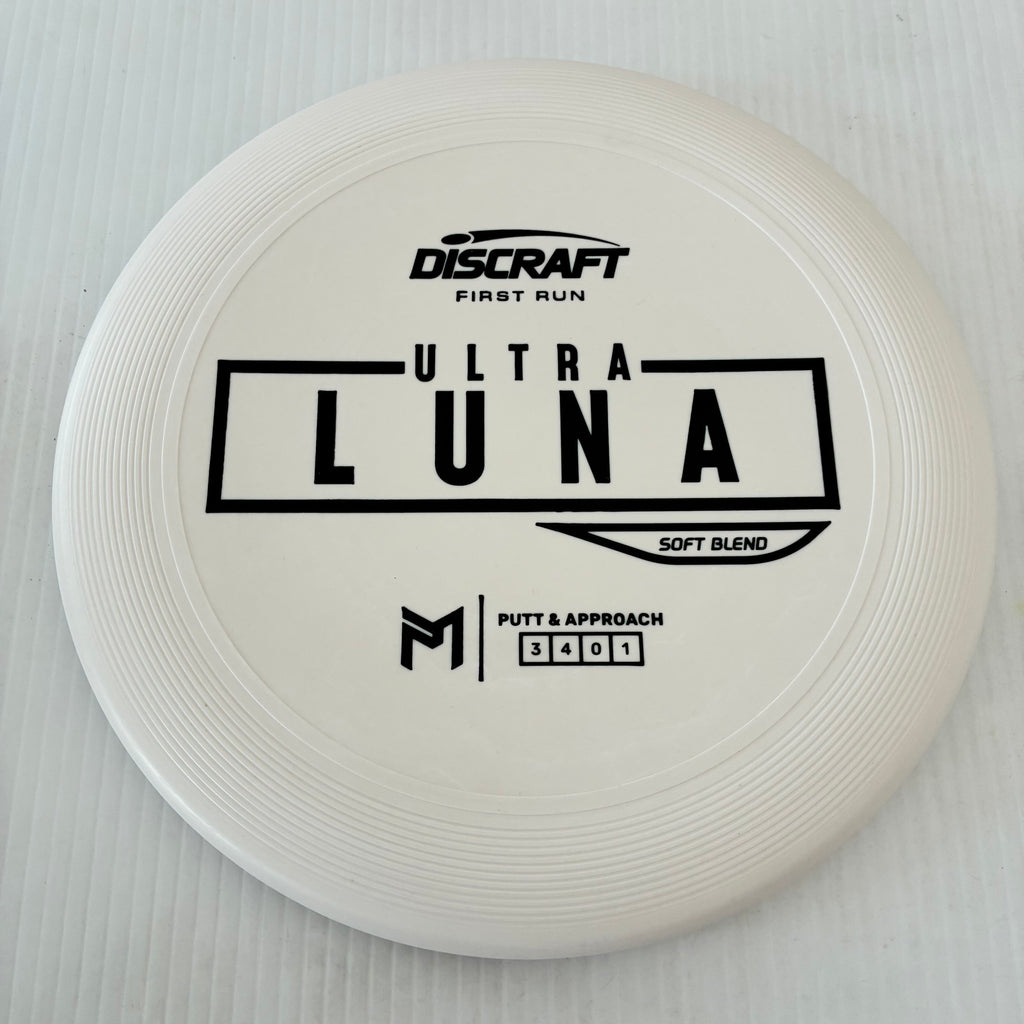 Discraft First Run Putter Line Soft Ultra Luna 3/4/0/2
