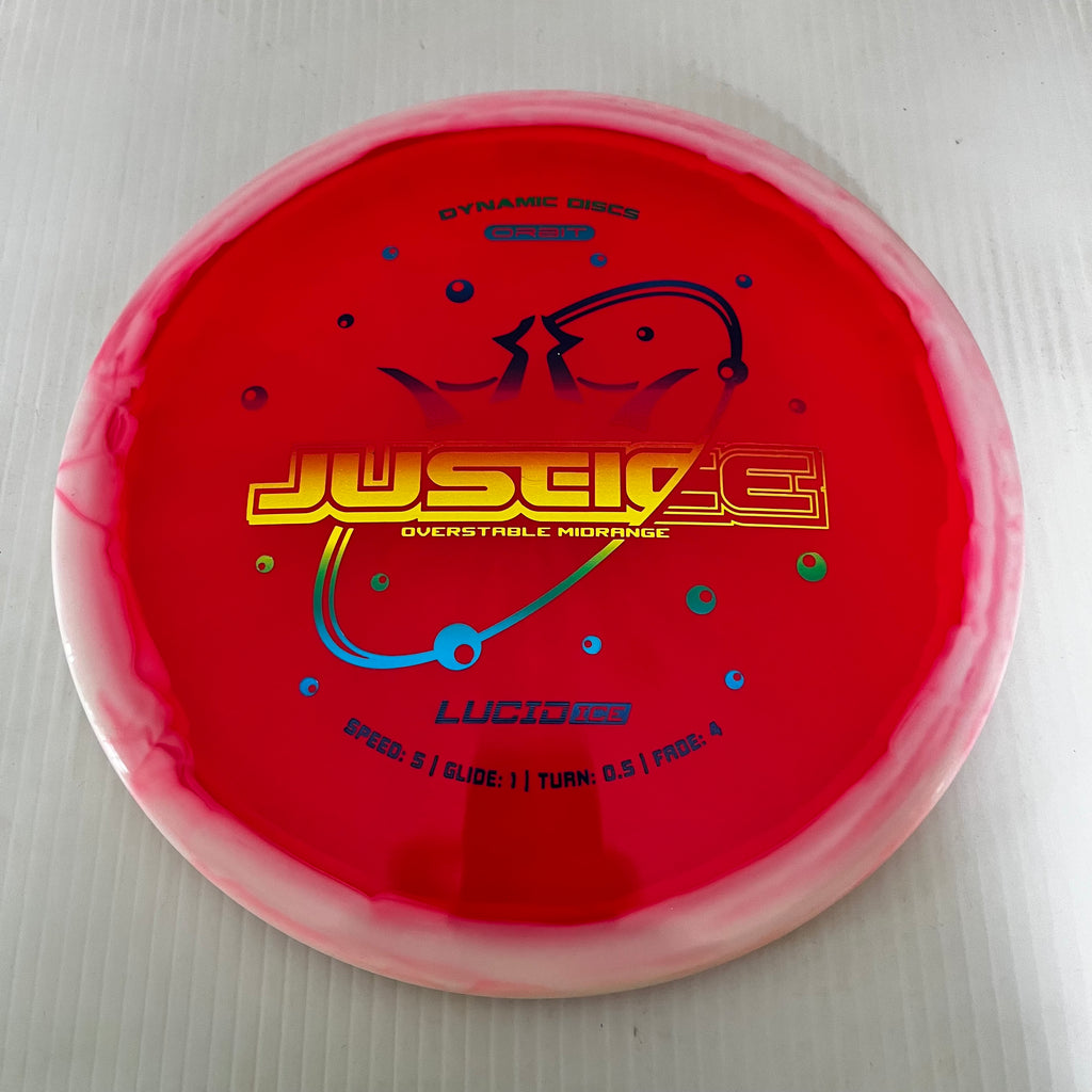 Dynamic Discs Lucid Ice Orbit Justice 5/1/0.5/4