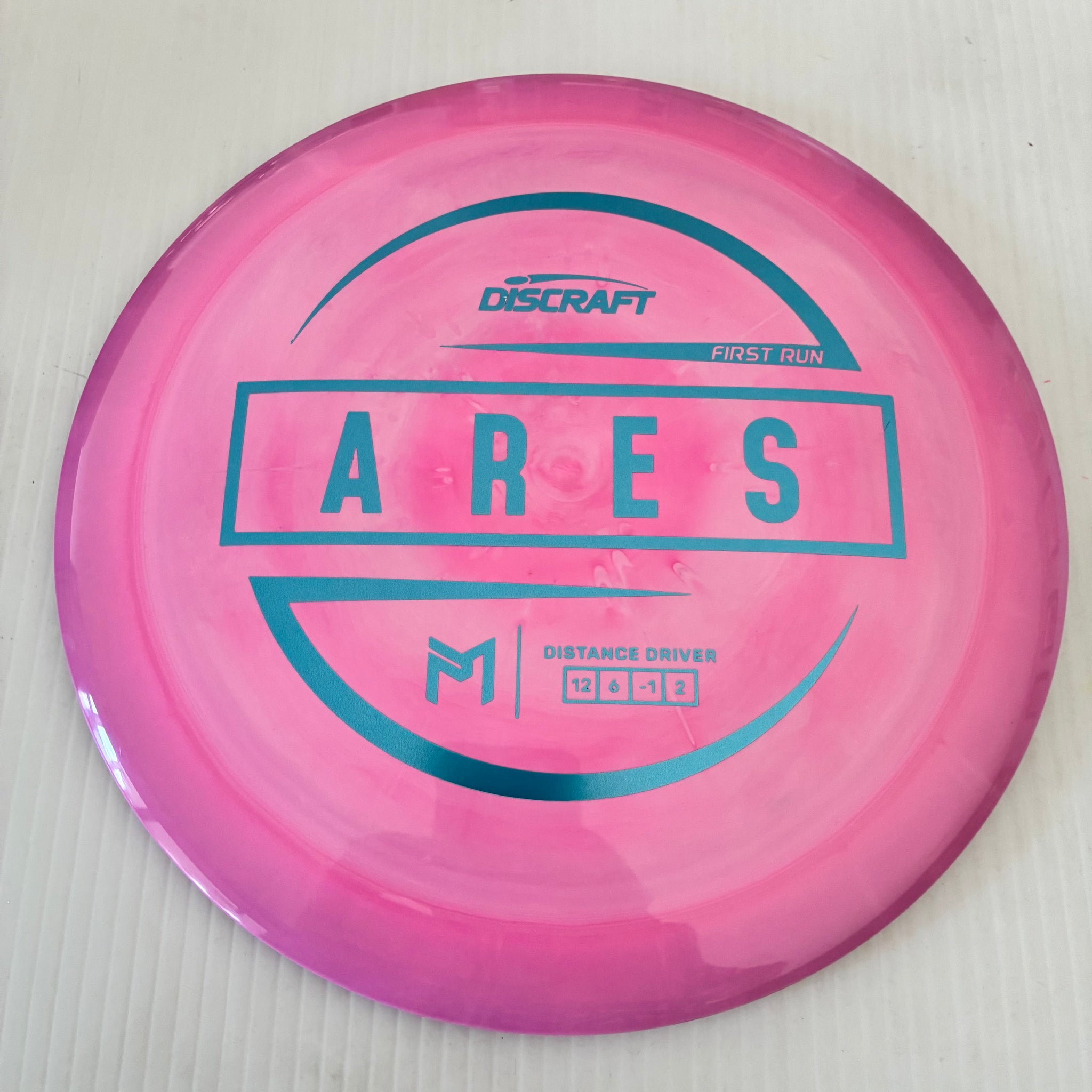 Discraft First Run Paul McBeth Swirly ESP Ares 12/6/-1/2