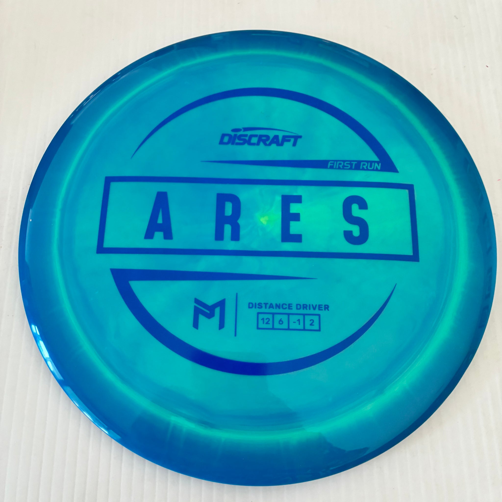 Discraft First Run Paul McBeth Swirly ESP Ares 12/6/-1/2