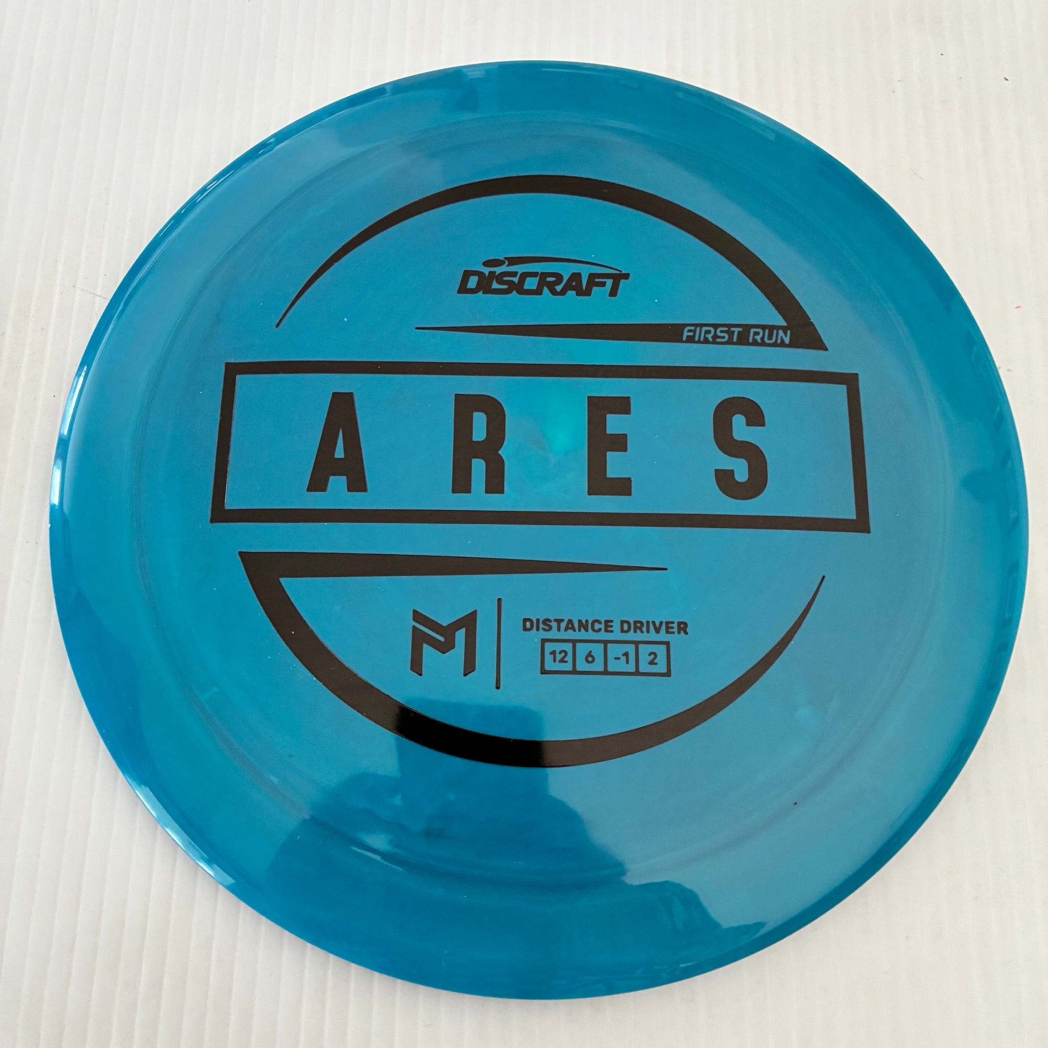 Discraft First Run Paul McBeth Swirly ESP Ares 12/6/-1/2