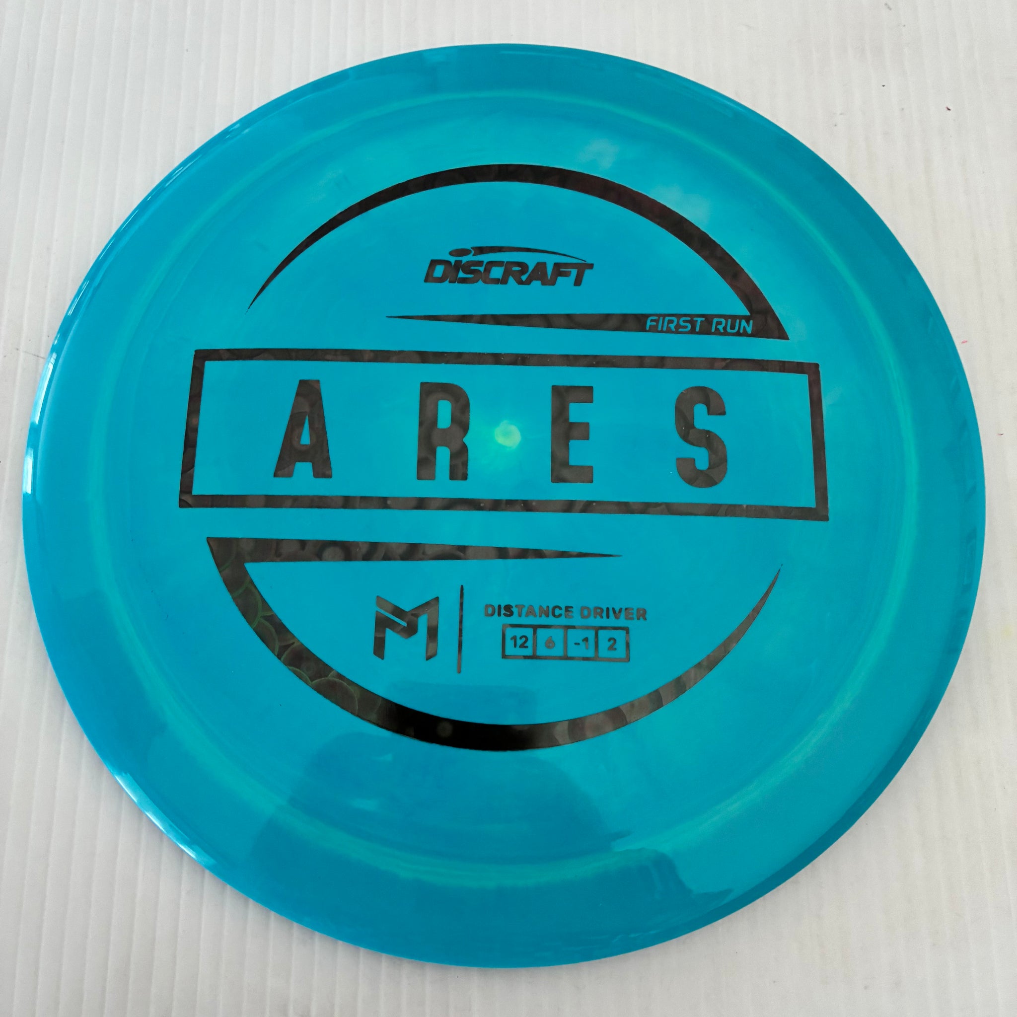 Discraft First Run Paul McBeth Swirly ESP Ares 12/6/-1/2