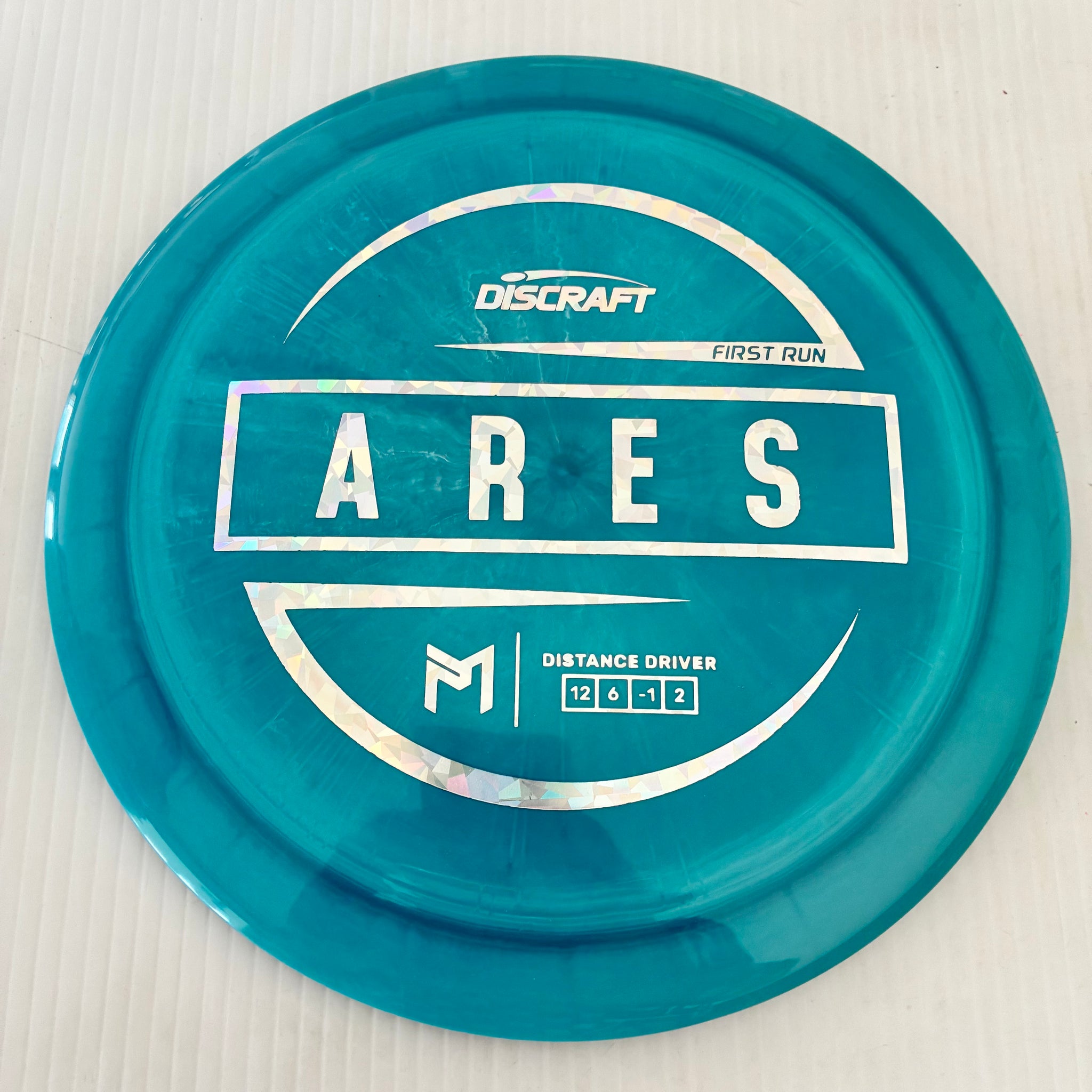 Discraft First Run Paul McBeth Swirly ESP Ares 12/6/-1/2