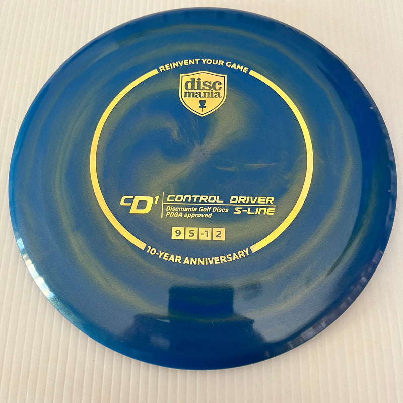 Discmania 10th Anniversary Golden Swirl S-Line CD1 9/5/-1/2