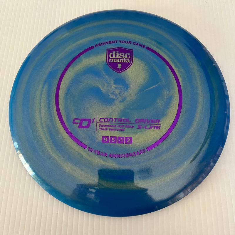 Discmania 10th Anniversary Golden Swirl S-Line CD1 9/5/-1/2