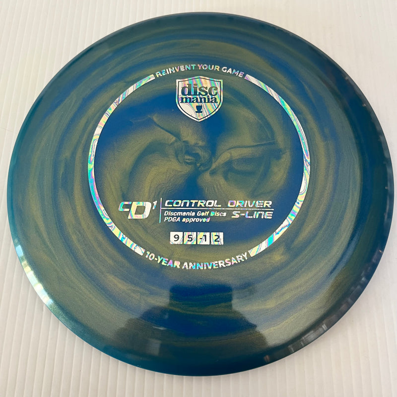 Discmania 10th Anniversary Golden Swirl S-Line CD1 9/5/-1/2