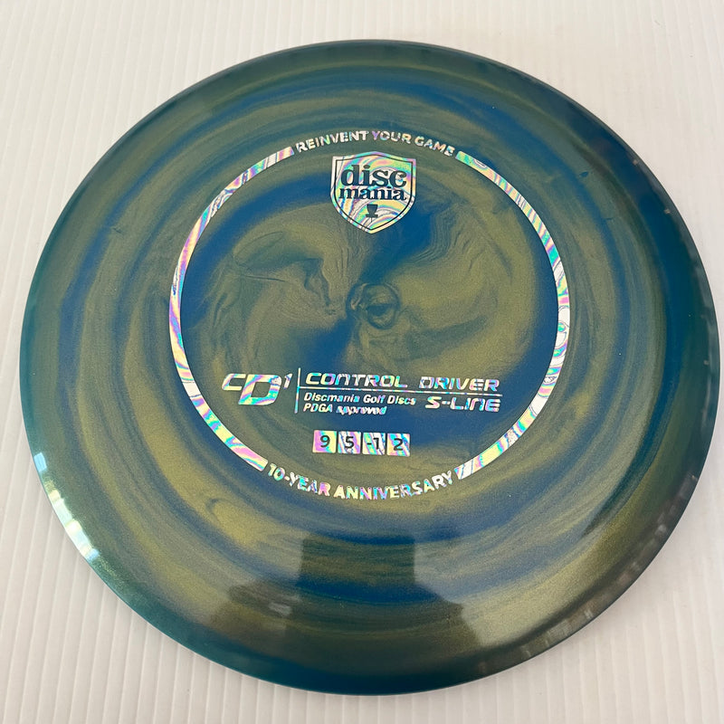 Discmania 10th Anniversary Golden Swirl S-Line CD1 9/5/-1/2