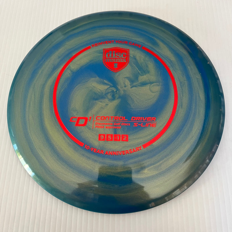 Discmania 10th Anniversary Golden Swirl S-Line CD1 9/5/-1/2