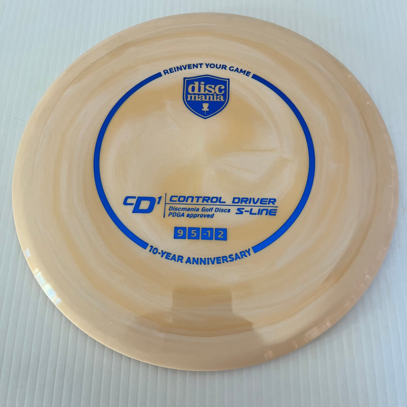 Discmania 10th Anniversary Golden Swirl S-Line CD1 9/5/-1/2