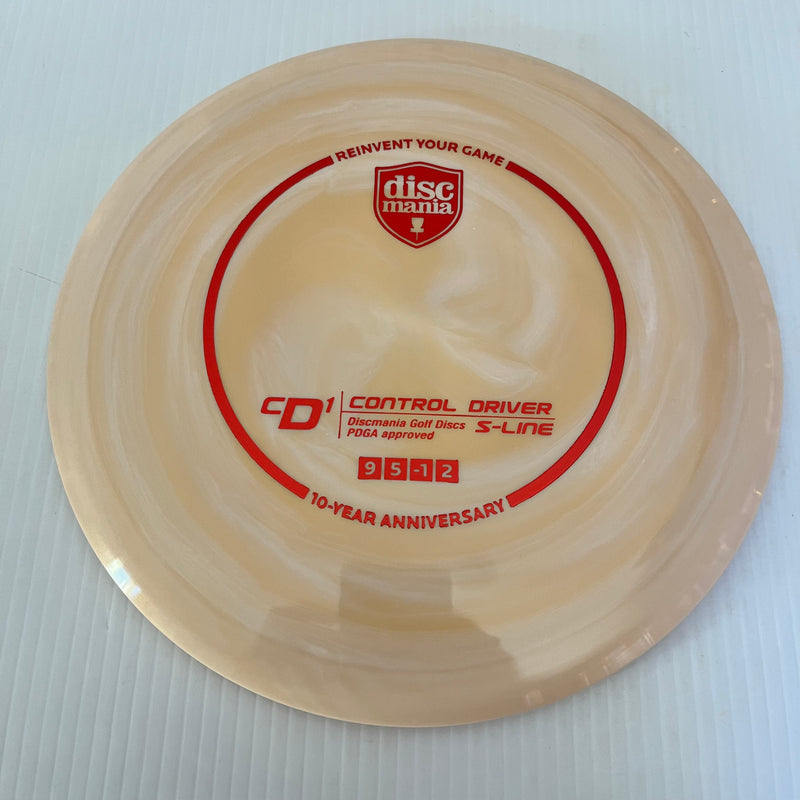 Discmania 10th Anniversary Golden Swirl S-Line CD1 9/5/-1/2