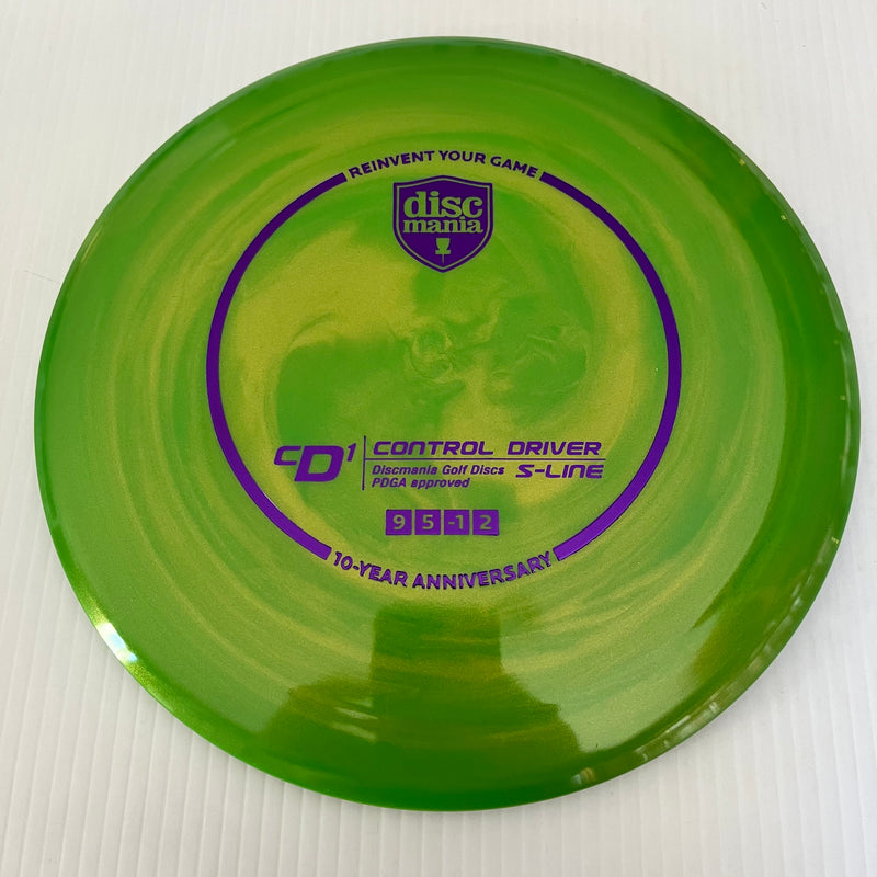 Discmania 10th Anniversary Golden Swirl S-Line CD1 9/5/-1/2