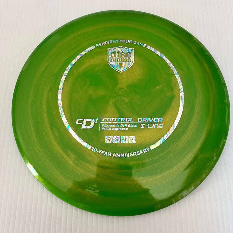 Discmania 10th Anniversary Golden Swirl S-Line CD1 9/5/-1/2