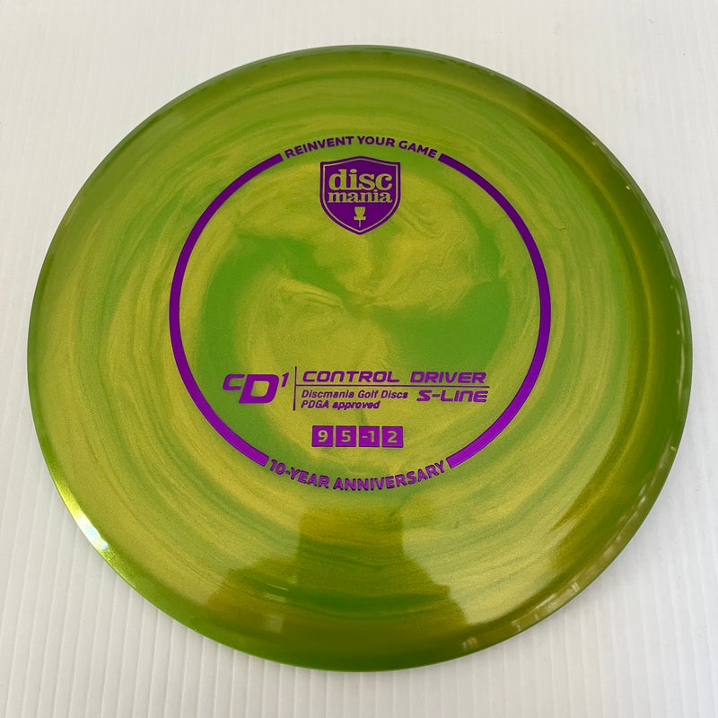 Discmania 10th Anniversary Golden Swirl S-Line CD1 9/5/-1/2