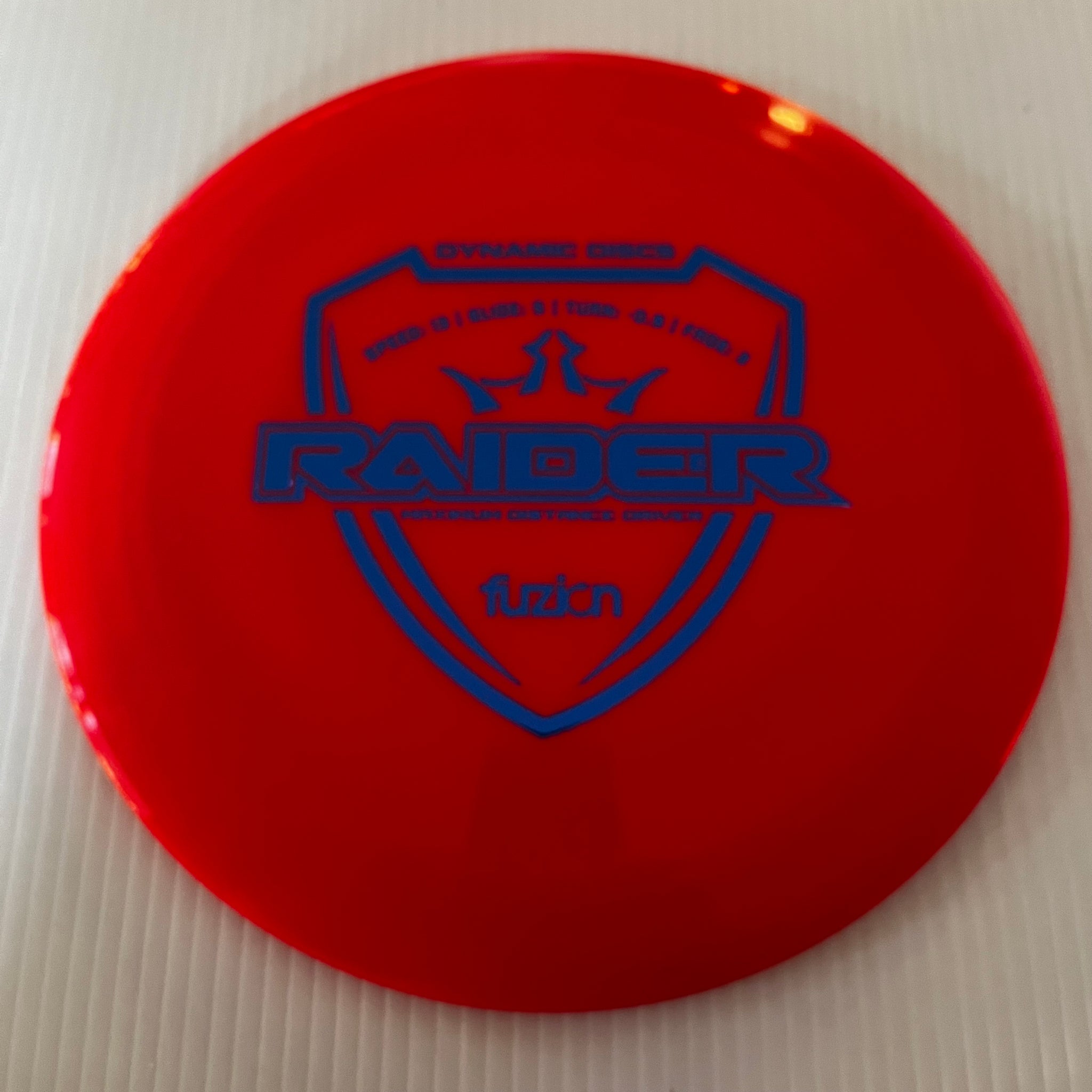Dynamic Discs Fuzion Raider 13/5/-0.5/3