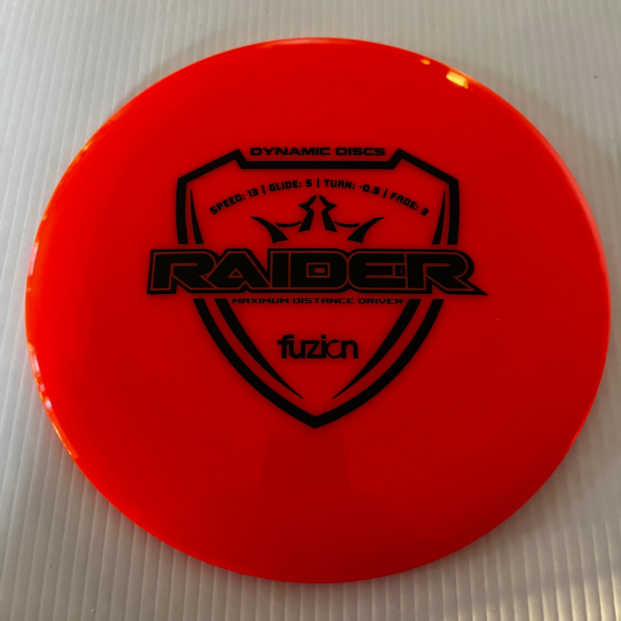 Dynamic Discs Fuzion Raider 13/5/-0.5/3