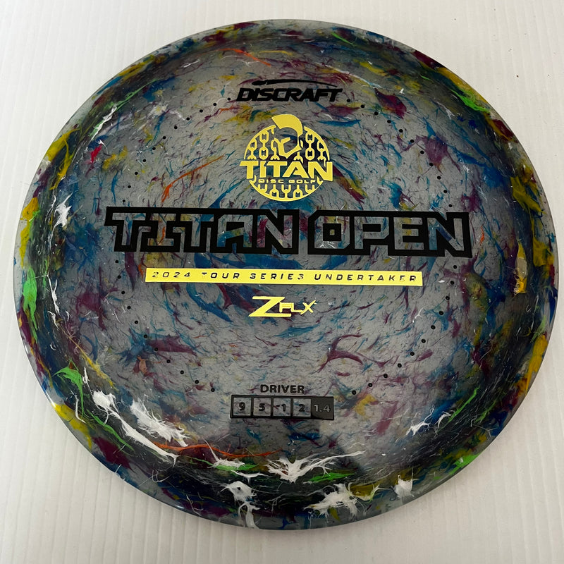 Discraft 2024 Titan Open Tour Series Jawbreaker Z FLX Undertaker 9/5/-1/2