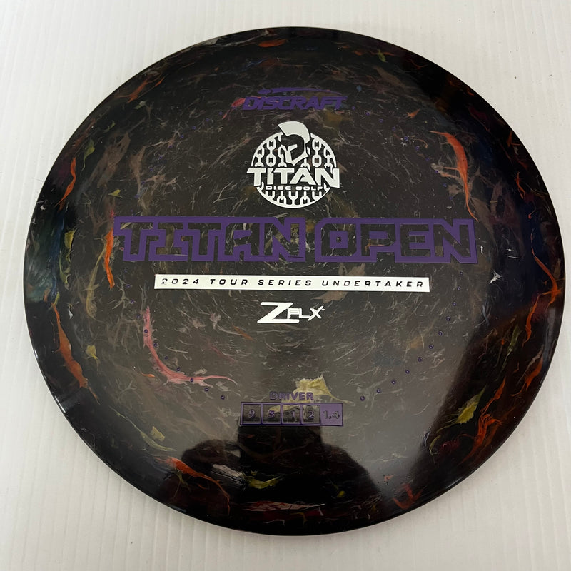 Discraft 2024 Titan Open Tour Series Jawbreaker Z FLX Undertaker 9/5/-1/2