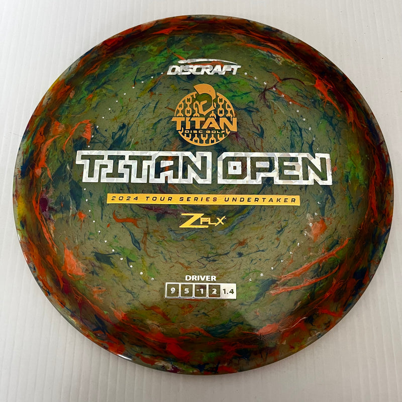 Discraft 2024 Titan Open Tour Series Jawbreaker Z FLX Undertaker 9/5/-1/2