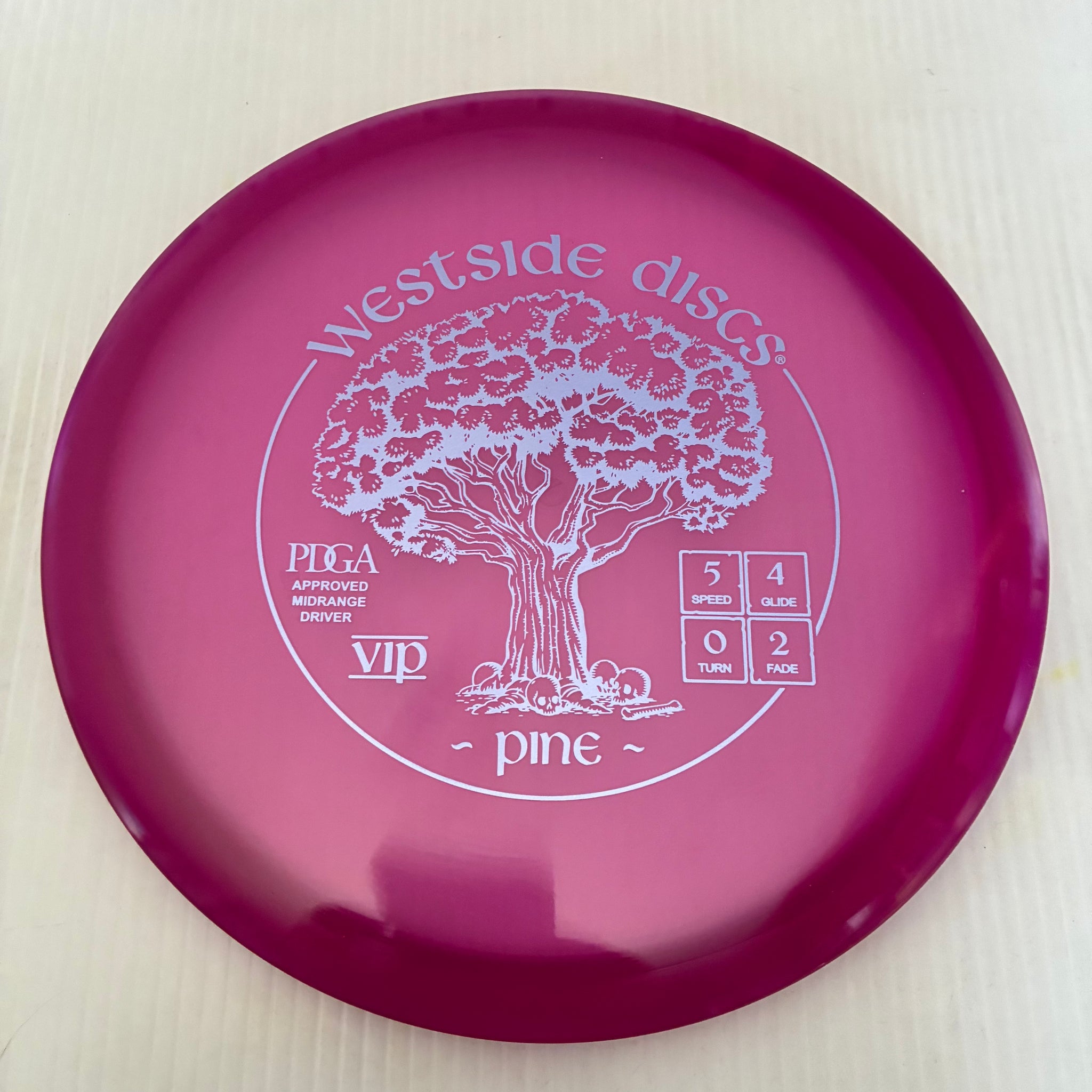 Westside Discs VIP Pine 5/4/0/2