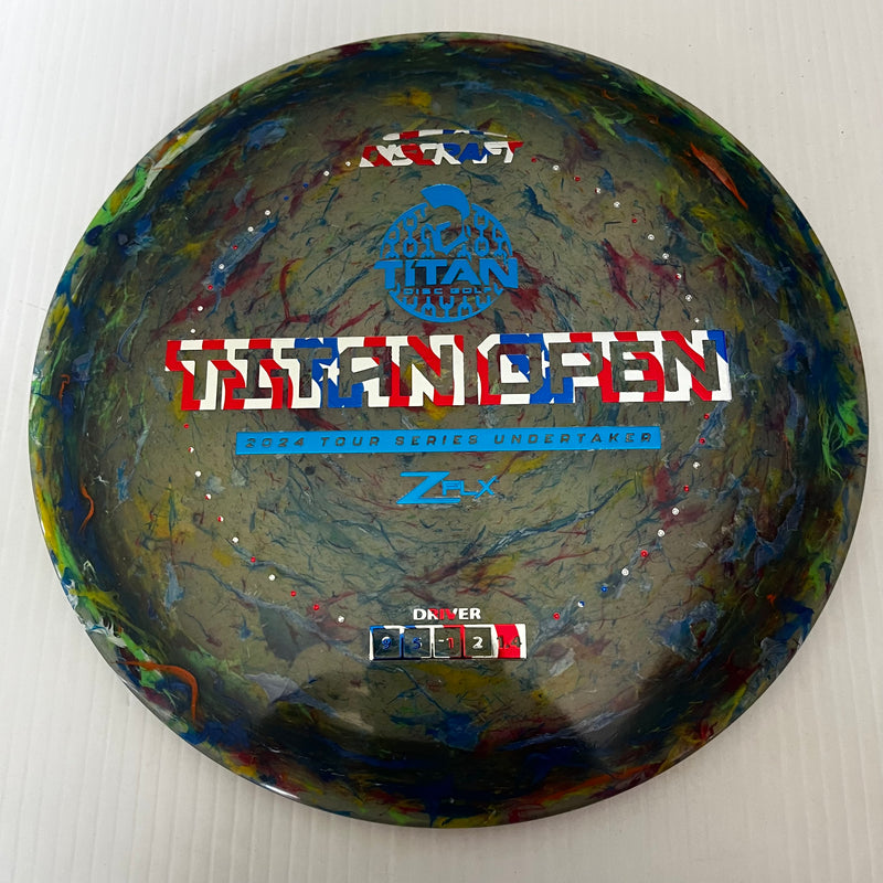 Discraft 2024 Titan Open Tour Series Jawbreaker Z FLX Undertaker 9/5/-1/2