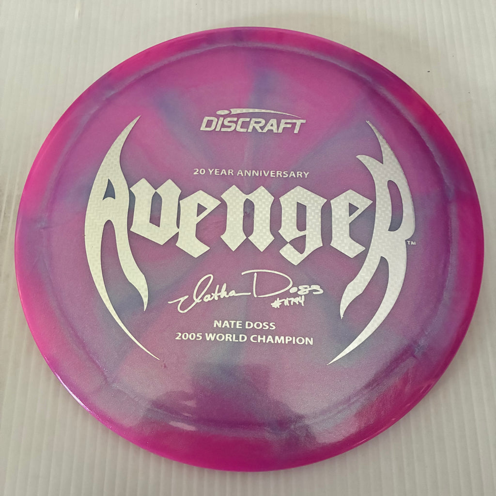 Discraft 20th Anniversary Nate Doss Swirl Colorshift Z Avenger 10/5/0/3