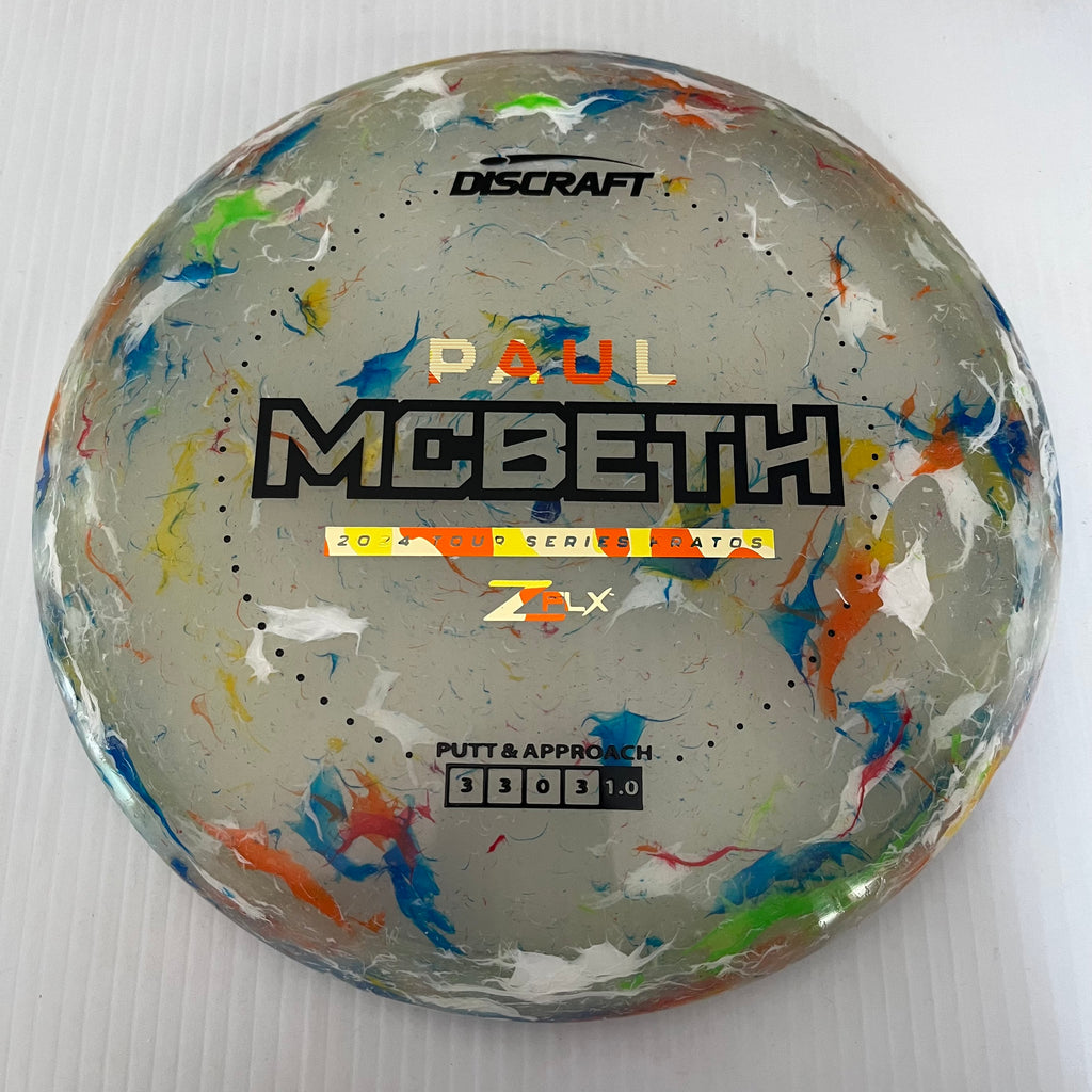 Discraft 2024 Paul McBeth Tour Series Jawbreaker Z FLX Kratos 3/3/0/3