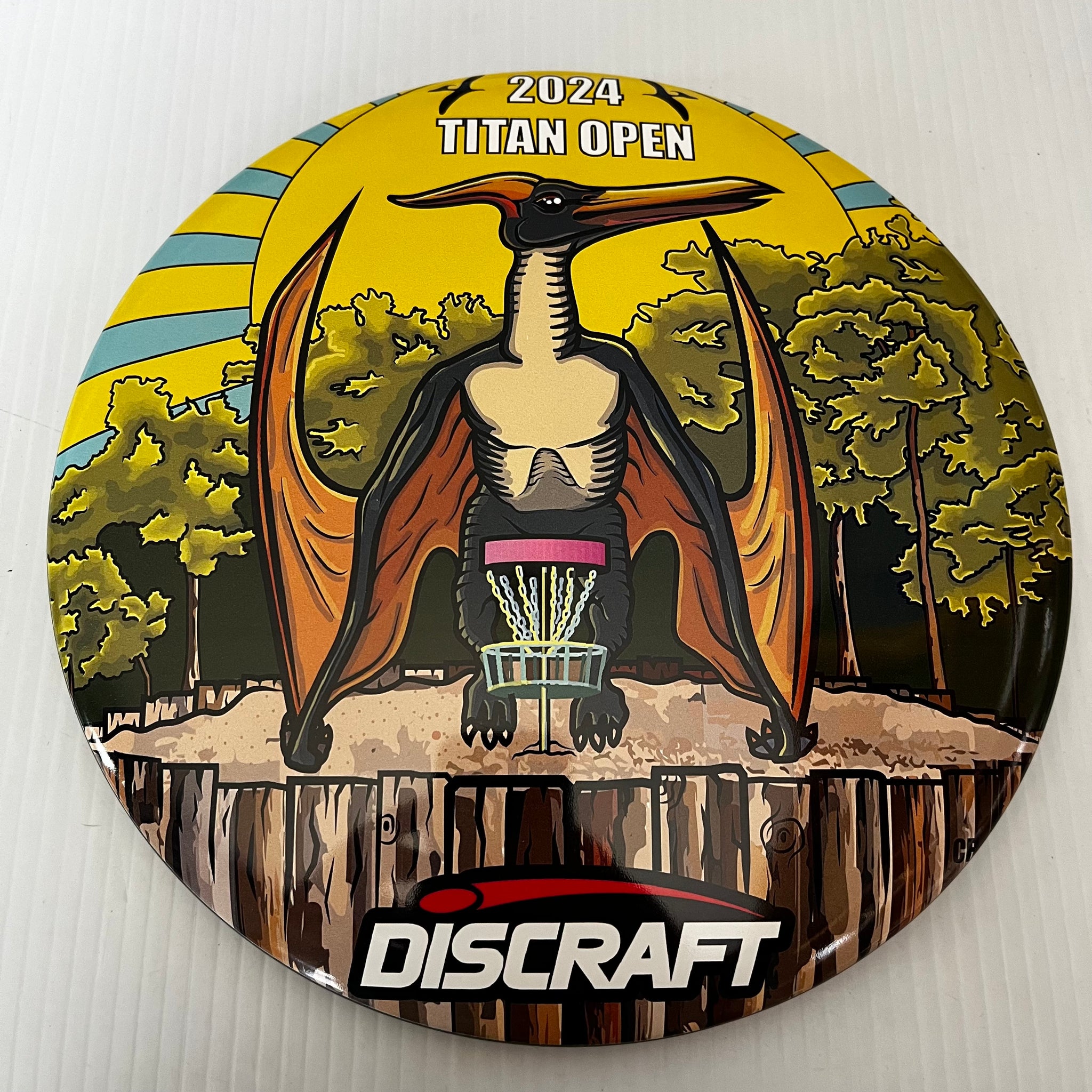 Discraft 2024 Titan Open Pterodactyl SuperColor ESP Buzzz 5