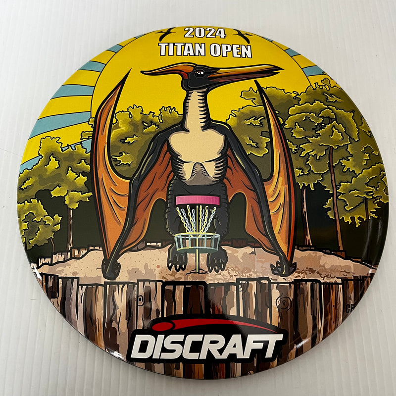 Discraft 2024 Titan Open Pterodactyl SuperColor ESP Buzzz 5/4/-1/1