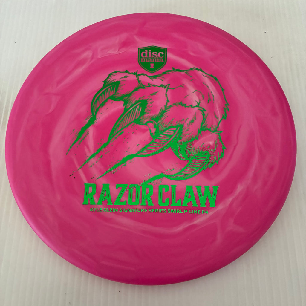 Discmania Kyle Klein Signature Series Razor Claw Swirl Flex 2 P-Line P4 4/2/0/3