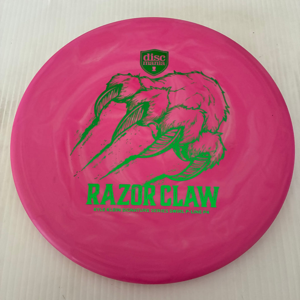 Discmania Kyle Klein Signature Series Razor Claw Swirl Flex 2 P-Line P4 4/2/0/3