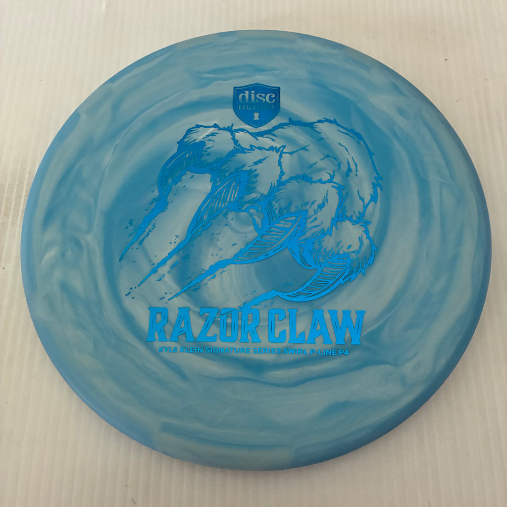 Discmania Kyle Klein Signature Series Razor Claw Swirl Flex 2 P-Line P4 4/2/0/3