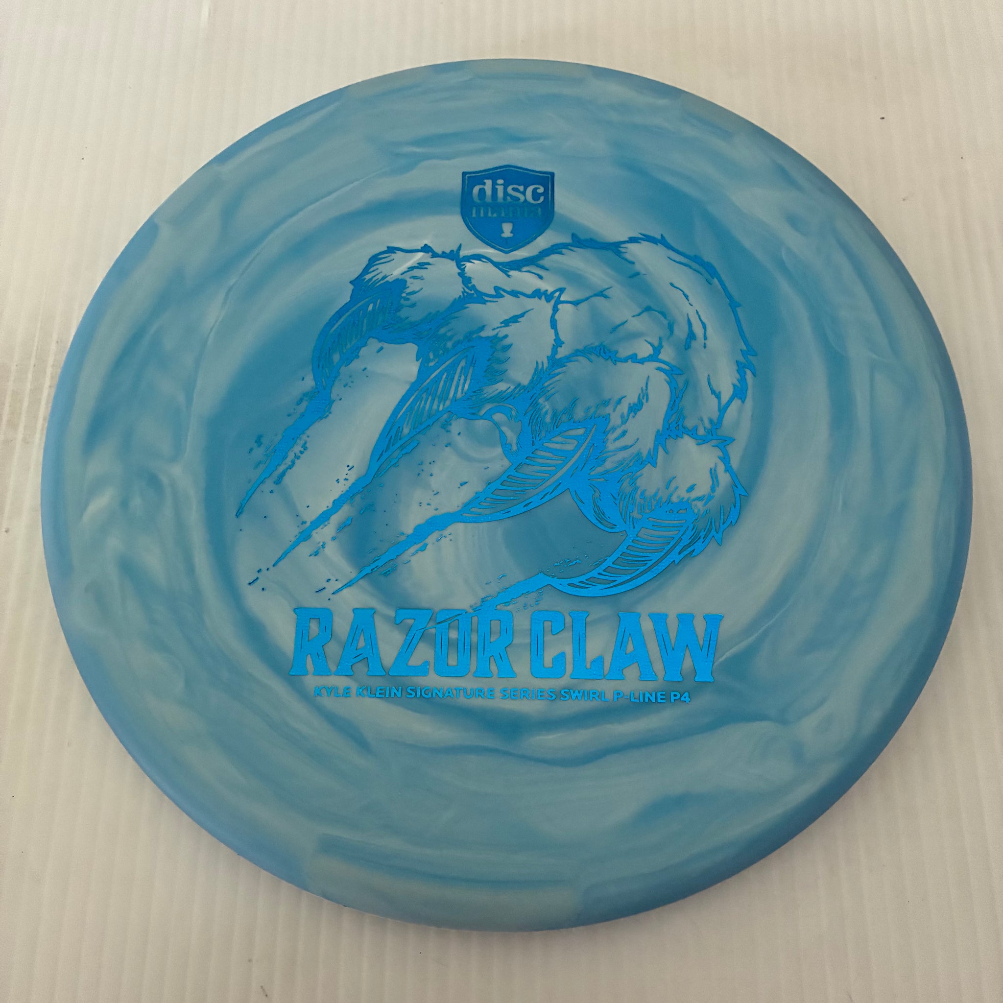 Discmania Kyle Klein Signature Series Razor Claw Swirl Flex 2 P-Line P4 4/2/0/3