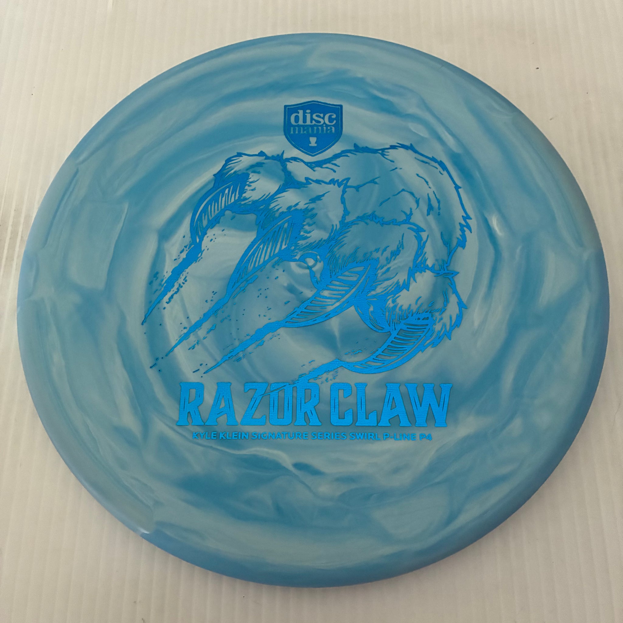 Discmania Kyle Klein Signature Series Razor Claw Swirl Flex 2 P-Line P4 4/2/0/3