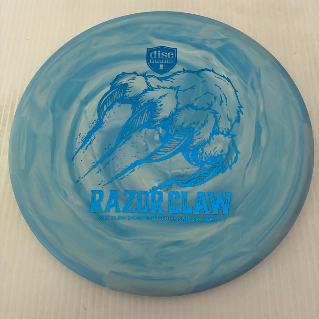 Discmania Kyle Klein Signature Series Razor Claw Swirl Flex 2 P-Line P4 4/2/0/3