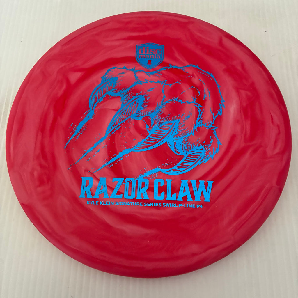 Discmania Kyle Klein Signature Series Razor Claw Swirl Flex 2 P-Line P4 4/2/0/3