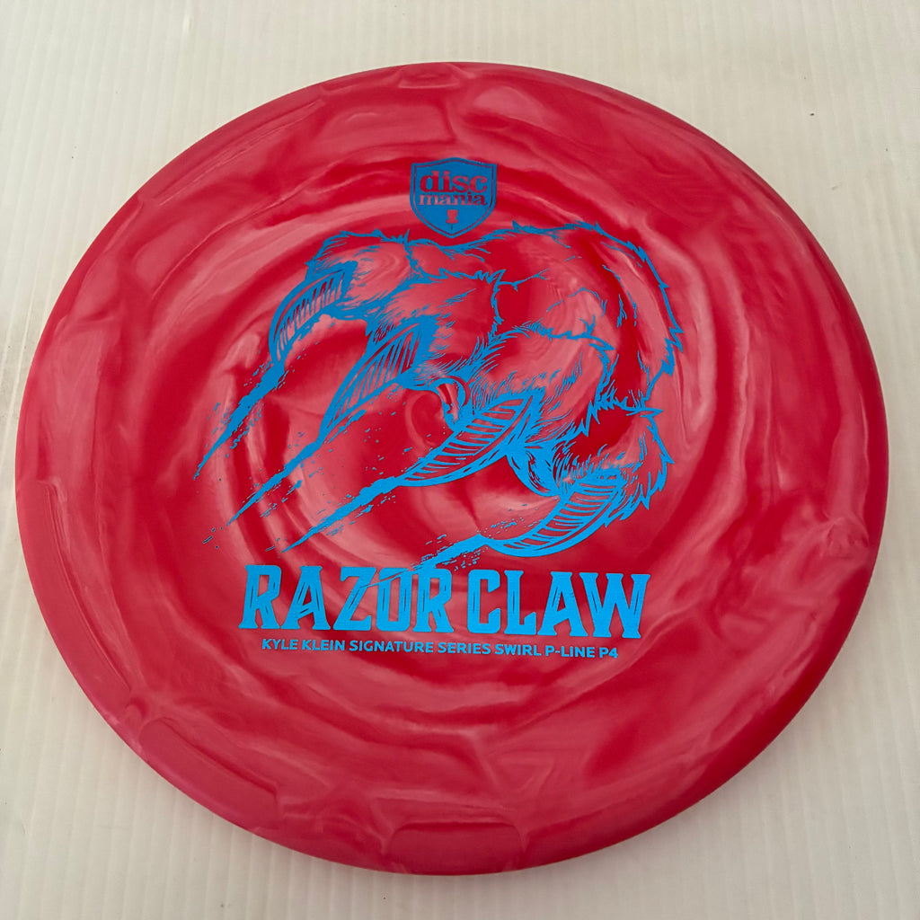 Discmania Kyle Klein Signature Series Razor Claw Swirl Flex 2 P-Line P4 4/2/0/3