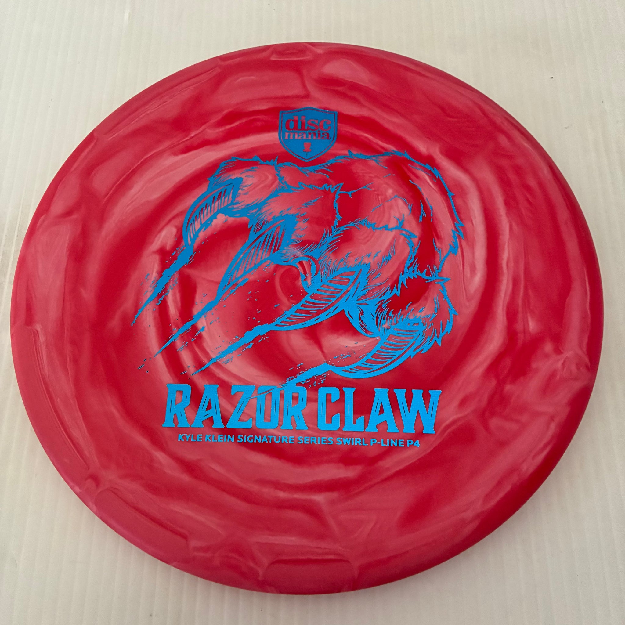 Discmania Kyle Klein Signature Series Razor Claw Swirl Flex 2 P-Line P4 4/2/0/3