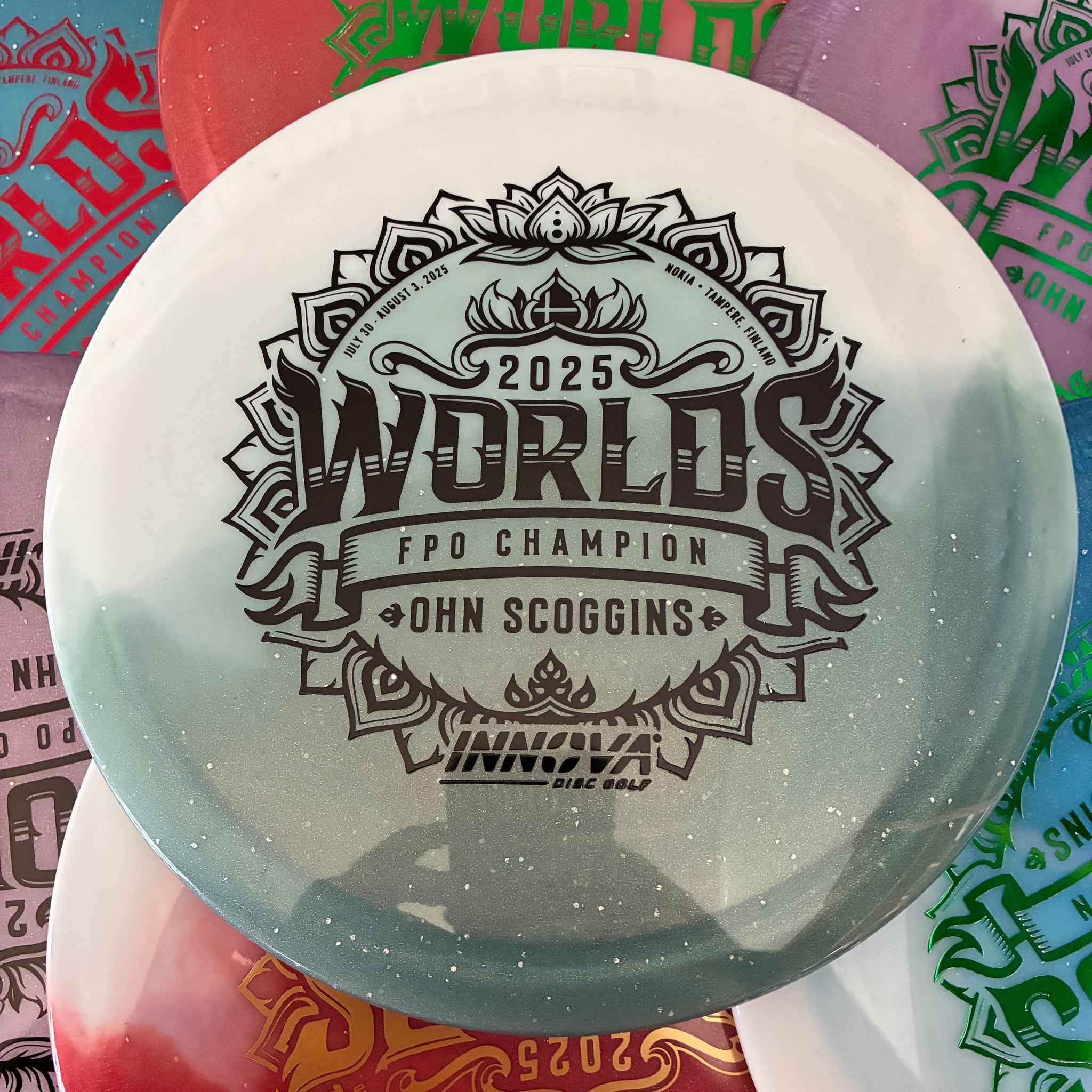 Innova 2025 Ohn Scoggins World Champion Commemorative Test Material Leopard3 7/5/-2/1