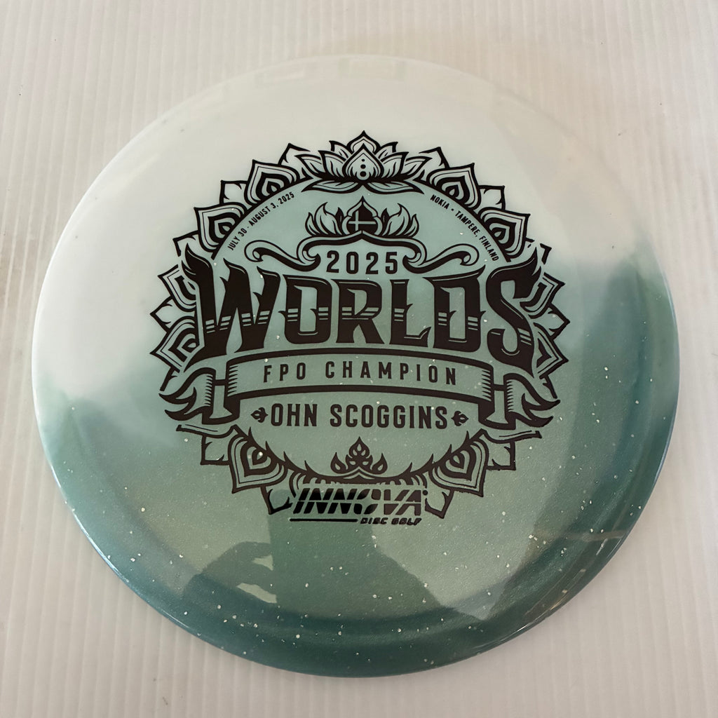 Innova 2025 Ohn Scoggins World Champion Commemorative Test Material Leopard3 7/5/-2/1