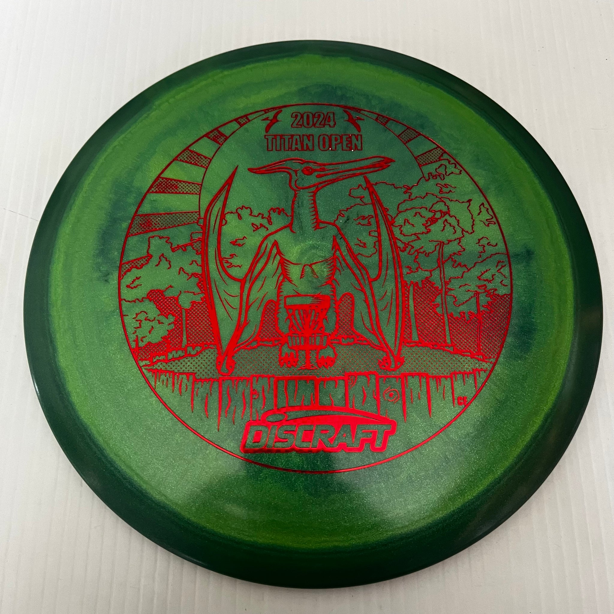Discraft 2024 Titan Open Colorshift ESP Cicada 7/6/-1/1