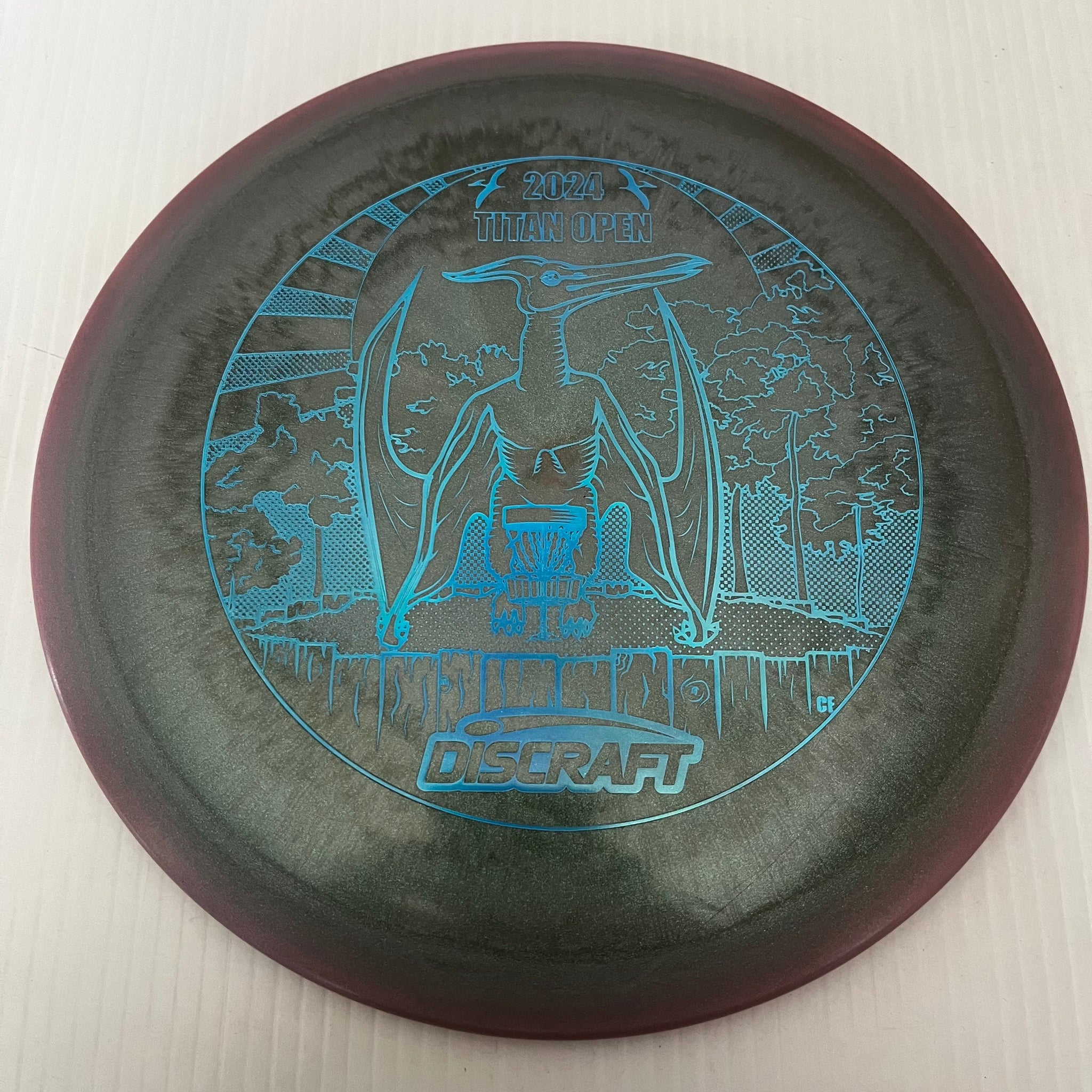 Discraft 2024 Titan Open Colorshift ESP Cicada 7/6/-1/1